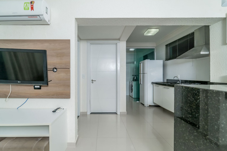 Bedroom 2, 809 - Aluguel 1 quarto com churrasqueira, Bombinhas