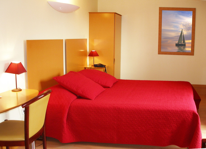 Bedroom 4, Hotel de Pen Bron, Loire-Atlantique