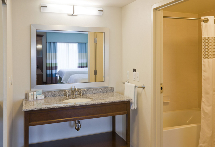Bathroom 5, Hampton Inn & Suites Minneapolis West/ Minnetonka, Hennepin