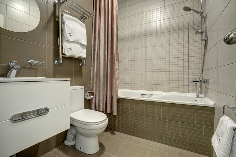 Bathroom 3, Mini-hotel Algen, Sankt-Peterburg gorsovet