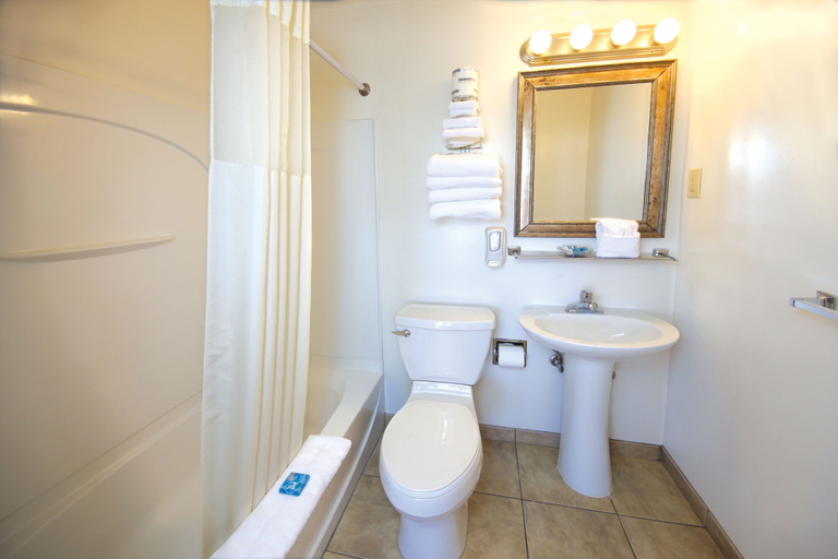 Bathroom 4, Seabonay Oceanfront Motel, Worcester