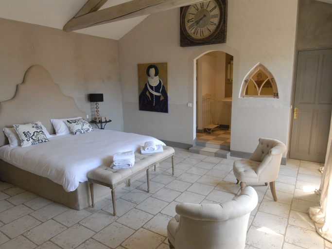 Bedroom 4, Le Clos De La Fontaine, Vaucluse
