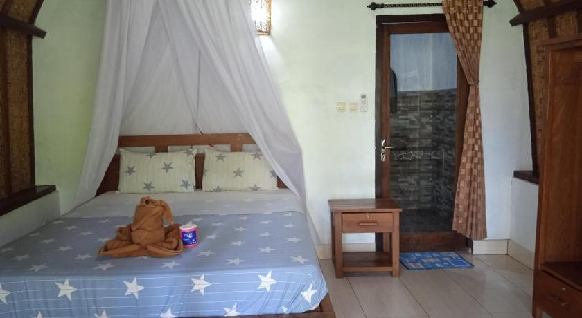 Bedroom 2, Bintang Tiga Bungalows Gili Air, Lombok