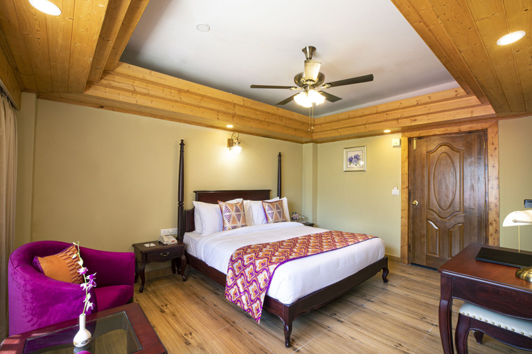 Bedroom 2, Regenta Inn By Riverside Manali, Kullu