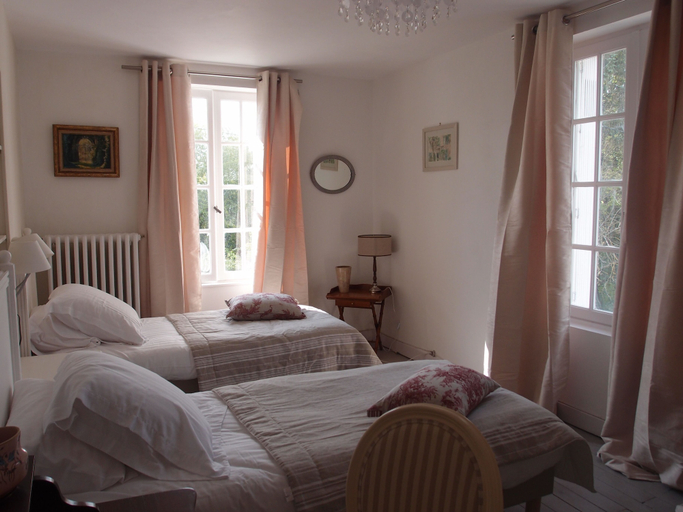 Bedroom 3, Les Colonnes de Chanteloup, Indre-et-Loire
