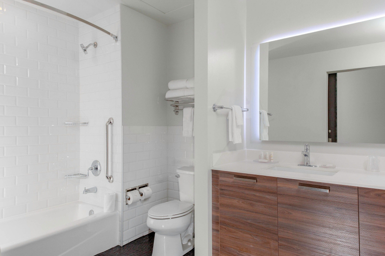 Bathroom 4, TownePlace Suites by Marriott Dallas Downtown, Dallas