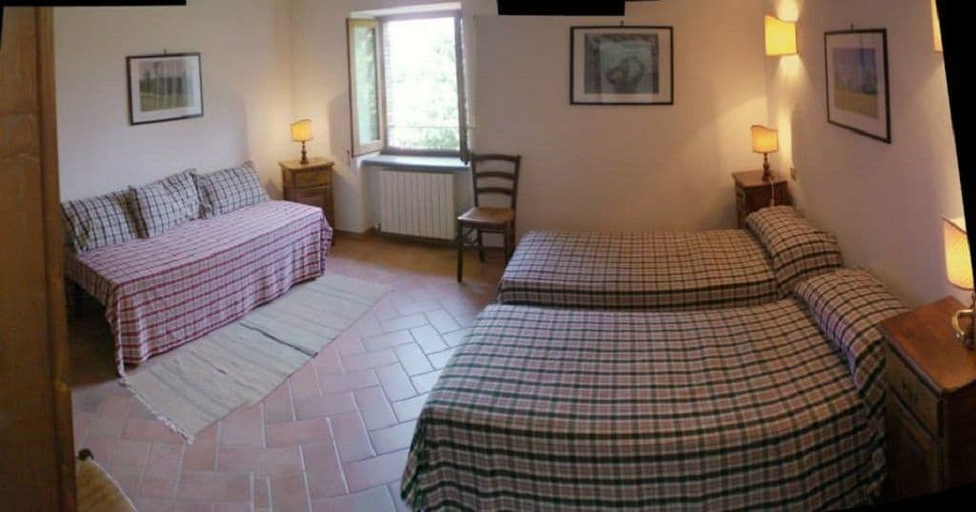 Bedroom 3, Agriturismo Boriano, Terni