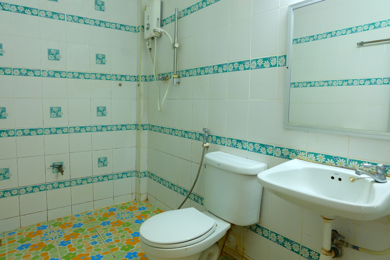 Bathroom 3, Techno Riverview Resort, Mueang Kamphaeng Phet