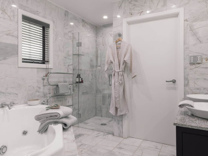 Bathroom 4, Maruia River Retreat, Tasman