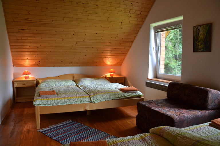 Bedroom 2, Chata Pohoda Slovenský Raj, Spišská Nová Ves