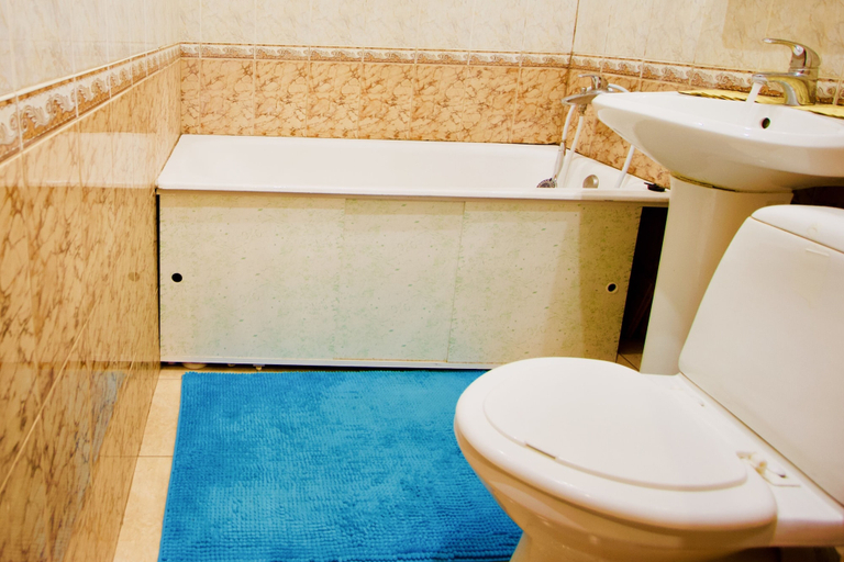 Bathroom 3, LUXKV Apartment on Malaya Filevskaya, Western