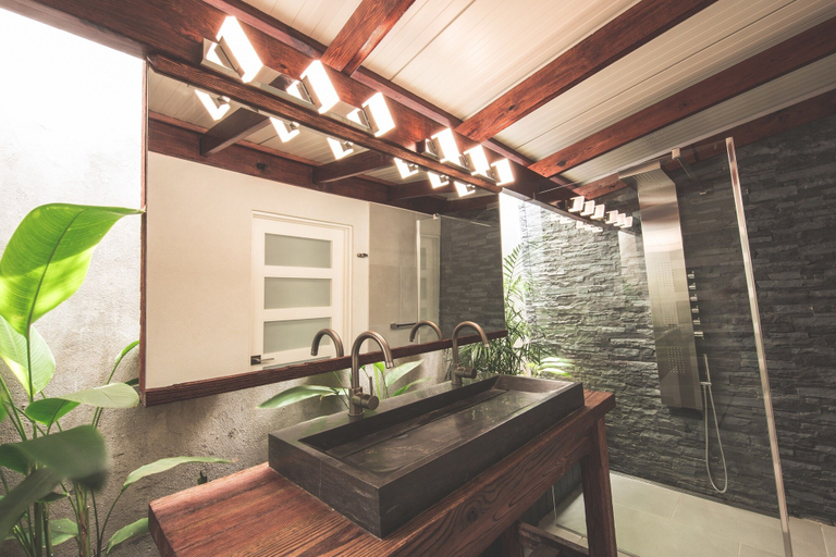 Bathroom, Hidden Hill Condos Aruba