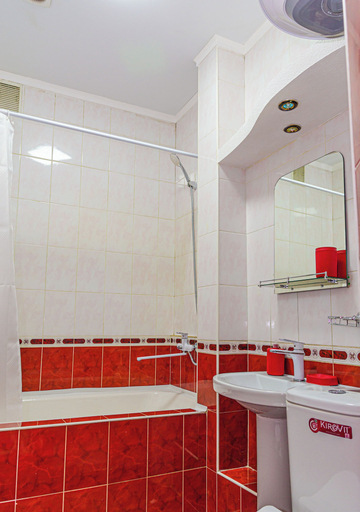 Bathroom 3, Compass Hostel Moskovskaya, Bishkek