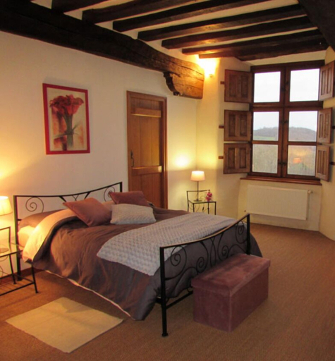 Bedroom 4, Manoir De La Coudre, Mayenne
