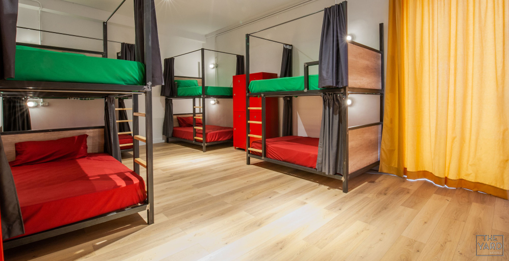 Bedroom 4, The Yard Hostel, Catania