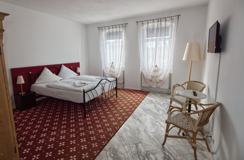 Bedroom 2, Hotel Sächsischer Hof, Erzgebirgskreis