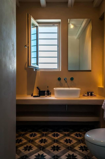 Bathroom 5, Milia Gi Suites, South Aegean