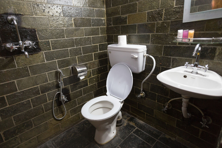 Bathroom 5, Khwapa Chhen Guest House and Restaurant, Bagmati