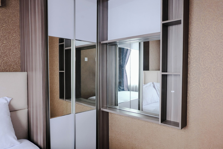 Bedroom, Modern 2Br Room At Tamansari Panoramic Apartment, Bandung