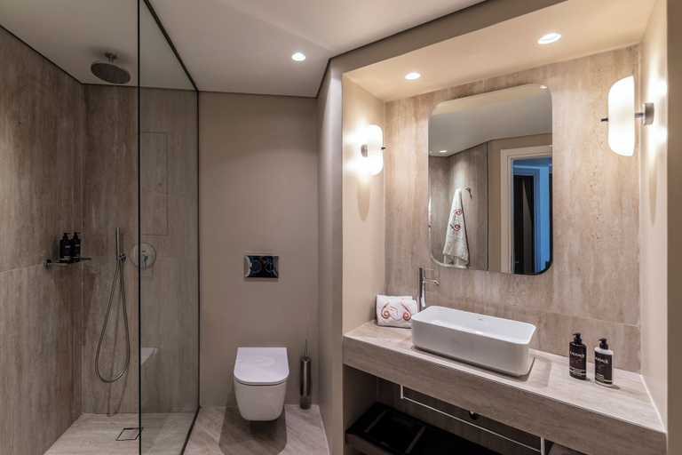 Bathroom 5, Kerkyra Blue Hotel & Spa by Louis Hotels, Ionian Islands