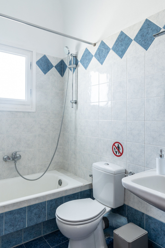 Bathroom 5, Ampelos Executive Houses, South Aegean