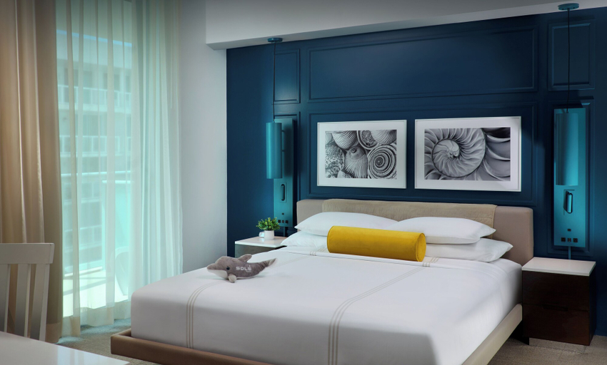 Bedroom 4, Solé Miami, A Noble House Resort, Miami-Dade