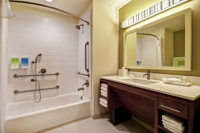 Bathroom 5, Home2 Suites by Hilton Smyrna Nashville, Rutherford