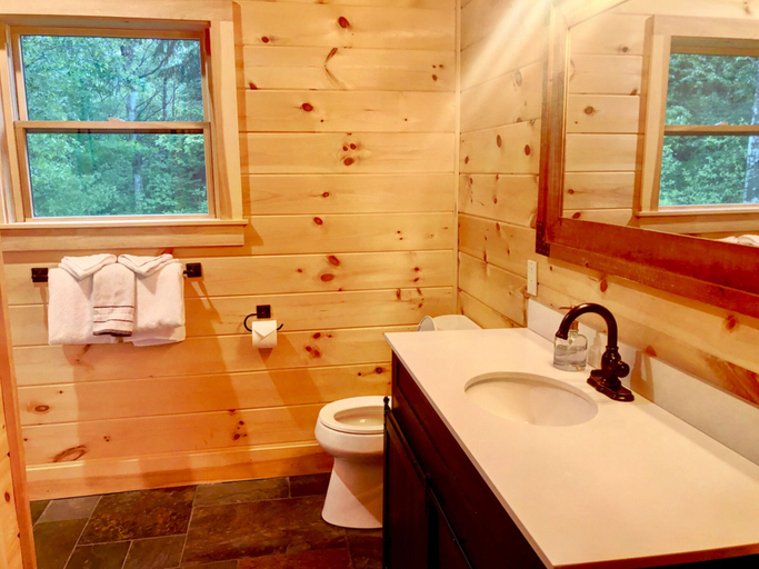 Bathroom 4, Moose Lodge and Cabins by Bretton Woods Vacations, Coos