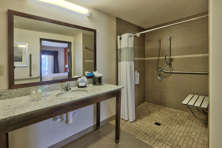 Bathroom 5, Hampton Inn & Suites Albuquerque North/I-25, Bernalillo