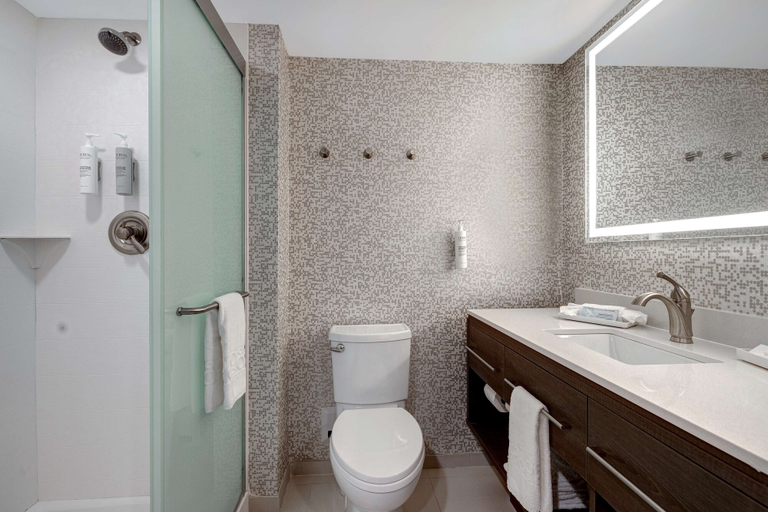 Bathroom 4, Home2 Suites by Hilton Wilkes-Barre, Luzerne