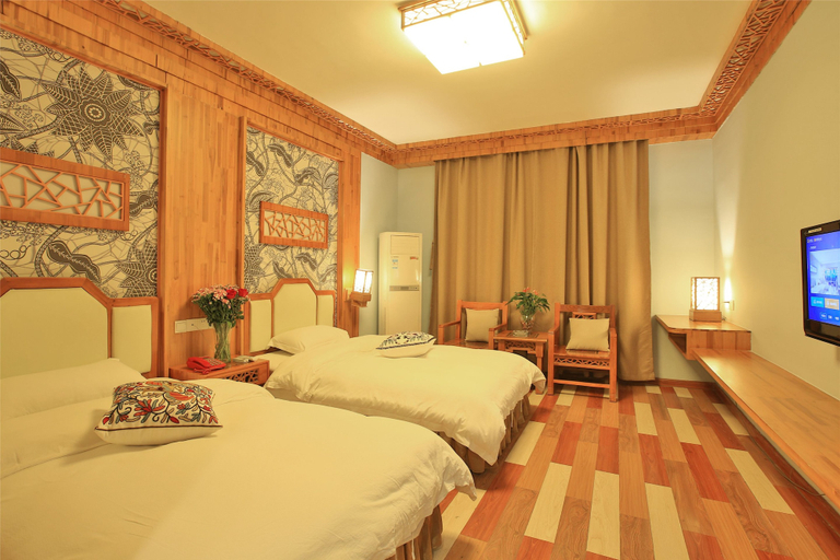 Bedroom 2, 1982 Chujian International Youth Hostel, Zhangjiajie