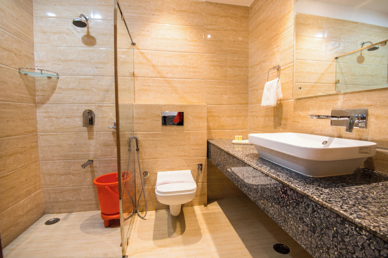 Bathroom 4, Hotel Sheetal, Jodhpur