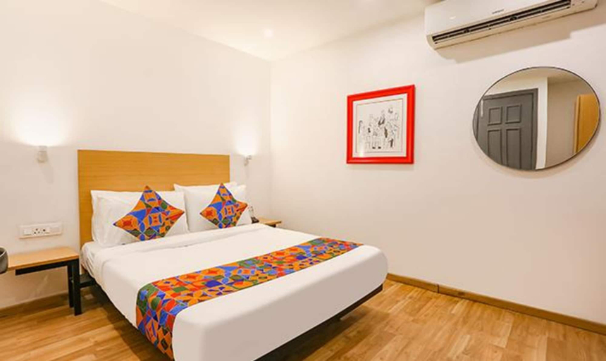Bedroom 2, FabExpress Meera Residency, Delhi