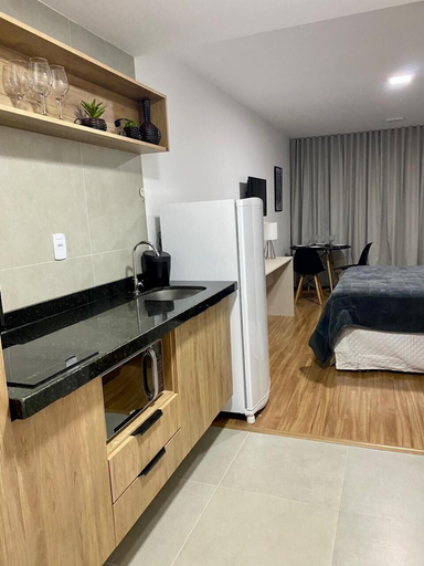 Bedroom 3, Studio Centro Poços - Tudo a Pe, Poços de Caldas
