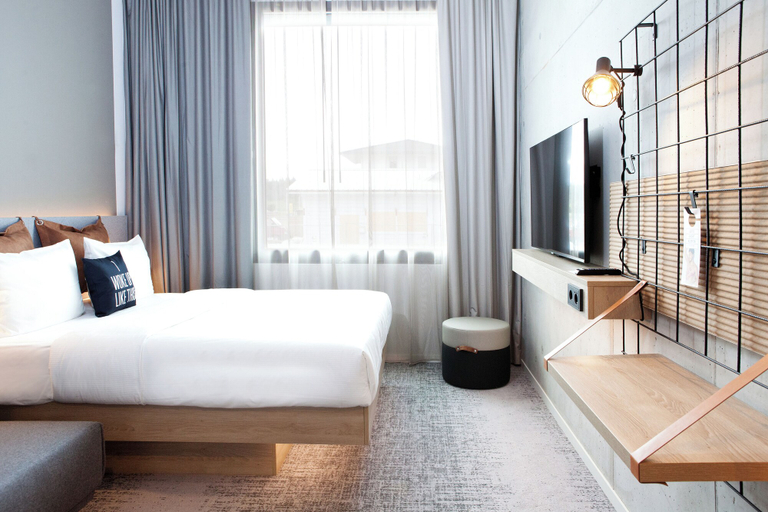 Bedroom 3, Moxy Vienna City East, Wien