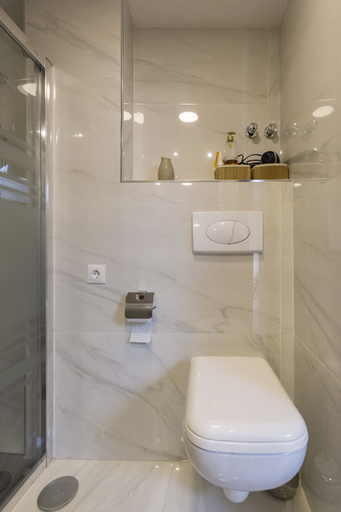 Bathroom, Ático Centro Málaga, Málaga