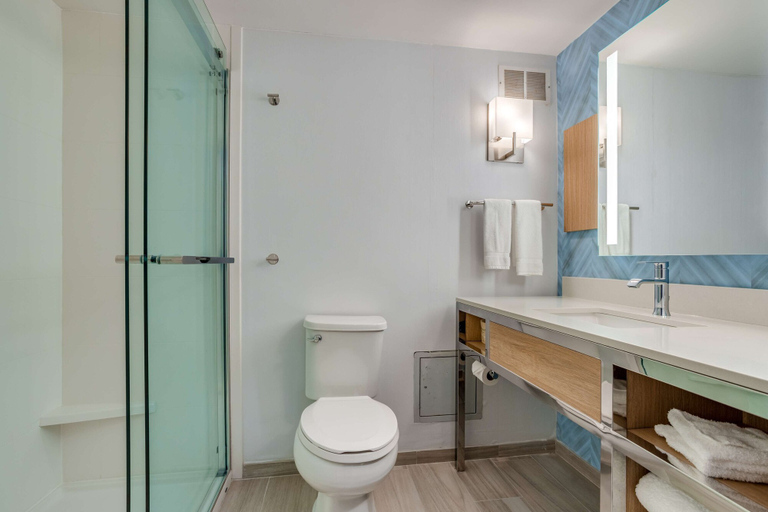 Bathroom 4, Hilton Garden Inn Cincinnati/Sharonville, Cincinnati