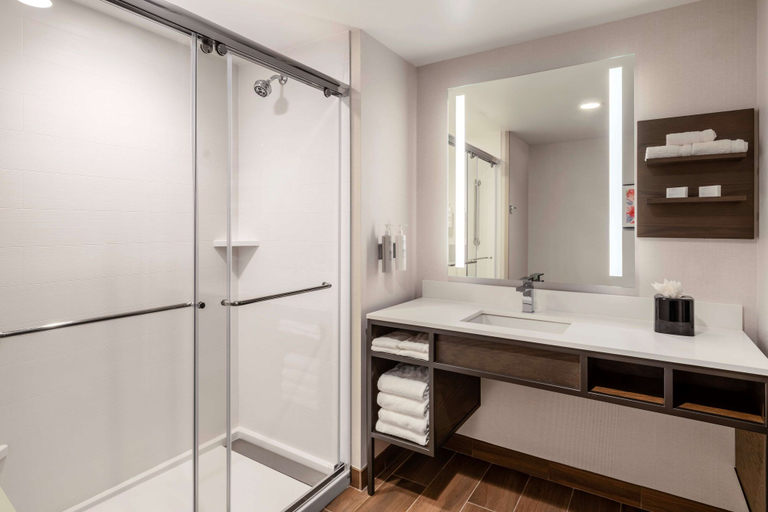 Bathroom 4, Hilton Garden Inn Pomona Chino, Los Angeles