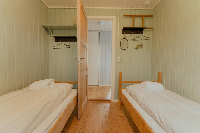 Bedroom, Cozy 2-Bedroom House With A Fantastic View, Kvívík