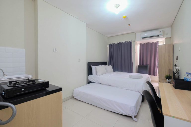 Bedroom 3, Comfort Studio For 4 Pax At Nifarro Park Apartment, South Jakarta