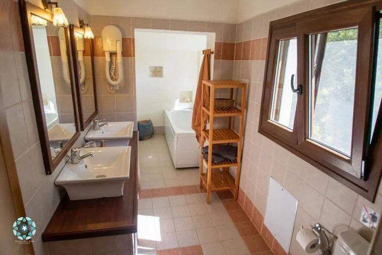 Bathroom 4, Luxury Villa Jasmine w Private Pool, Thessaly