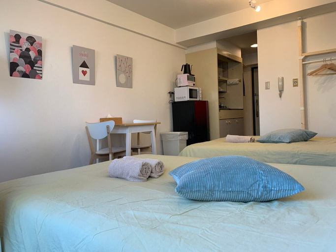 Bedroom 2, 2 Double Bed Heart of Shibuya Up to 4ppl, Shibuya