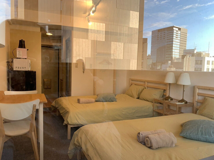 Others 4, 2 Double Bed Heart of Shibuya Up to 4ppl, Shibuya