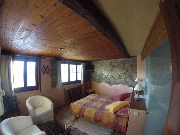 Bedroom 3, Casa rural cal Rei, Lleida