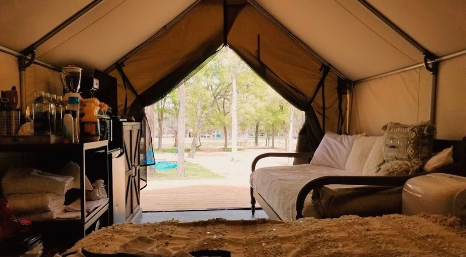 Bedroom 3, 5 Blue River Camp - Glamping Cabin, Caldwell