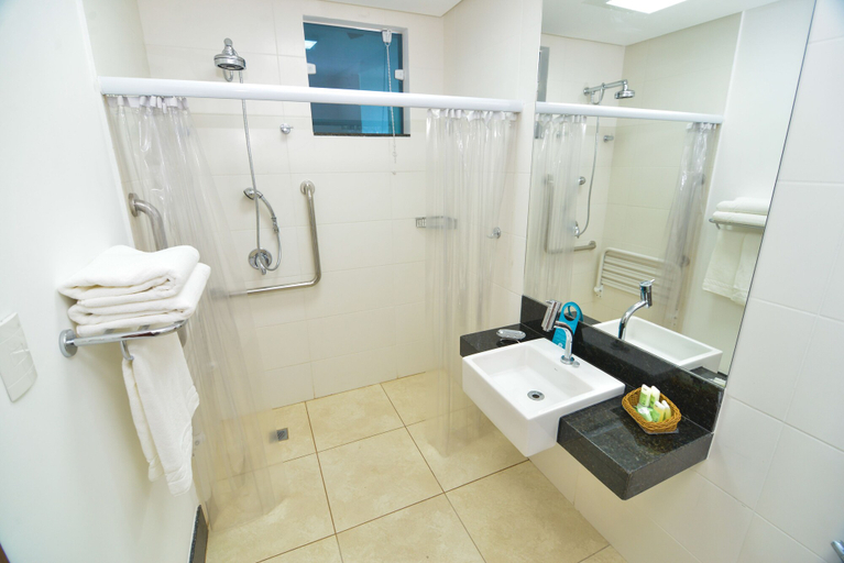 Bathroom 4, Cricaré Praia Hotel, Conceição da Barra
