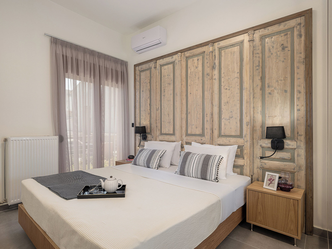 Bedroom 3, Elia Seaside Deluxe Apartment, Crete