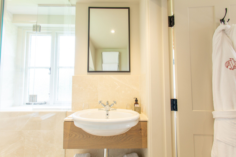 Bathroom 2, The Falcon Hotel, Northamptonshire
