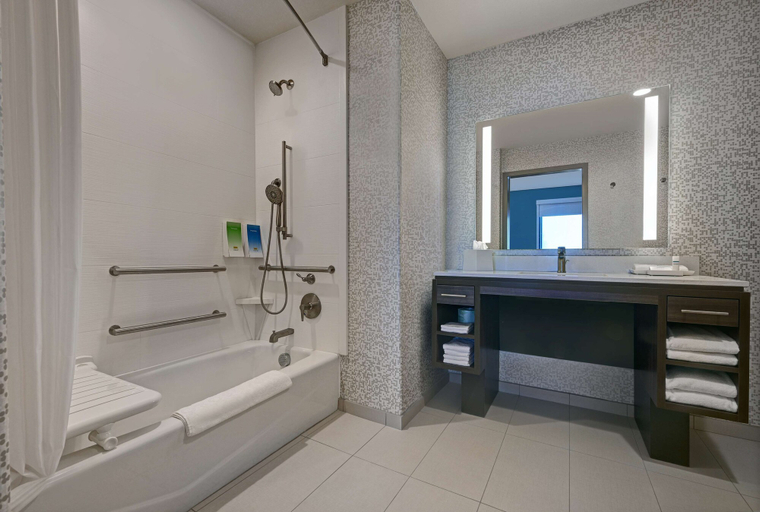 Bathroom 4, Home2 Suites by Hilton Tracy, San Joaquin