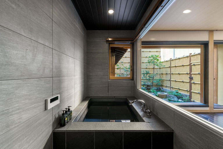 Bathroom 3, Hanatoki Machiya Holiday House, Kyoto